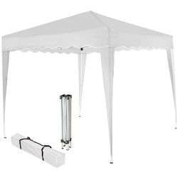 Gazebo 3x3 Pieghevole Bianco Impermeabile Richiudibile Tendone Giardino + Sacca características