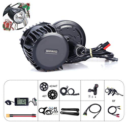 8fun Bafang BBS03 / BBSHD Ultimo modello 48V 1000W Ebike Bicicletta elettrica Motor Mid Drive Kit di conversione bici elettrica en oferta