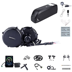 Bafang Central Motor BBS02B 48V 750W Kit di conversione Kit per Mountain Bike Road Bike Display multiplo e batteria opzionale(Batteria: 48 V 17,5 Ah,  características