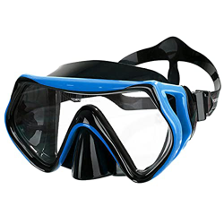 Sportastisch Maschera subacquea antiappannamento "Dive Under" Occhiali subacquei adulto a tenuta stagna in vetro temperato, Maschere da snorkeling pro características