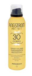 ANGSTROM PROTECT INSTADRY SPRAY TRASPARENTE SOLARE PROTEZIONE 30 150 ML características