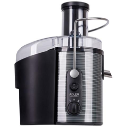 Ad 4125 Centrifuga Frutta E Verdura, Acciaio Inox. , Senza Bpa, 75 Mm Bocca, 20.000 Rpm 1500w Nero / grigio en oferta