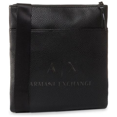 Borsa Uomo Armani Exchange Tracolla Crossbody Con Logo Nero Ub21ax02