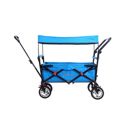 Carrello pieghevole da giardino FUXTEC CT-700 con tettuccio apribile BLU precio