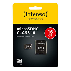 16GB MicroSDHC memoria flash Classe 10, Scheda di memoria en oferta