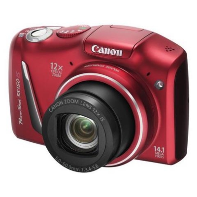 PowerShot SX150 IS, Fotocamera compatta, 1/2.3'', CCD, 4320 X 3240 Pixel, 1280 x 720, 16:9