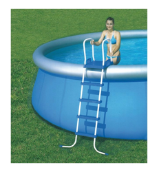 Bestway Scaletta Grande Per Piscina 4 Gradini + Piattaforma - Altezza 132 Cm en oferta