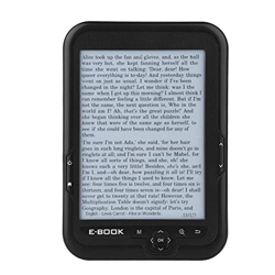 Shanrya E-Book, Lettore E-Book E-Ink, Display Lettore E-Book Display risoluzione 1024 X 768 per calcolatrice Orologio Dizionario(Nero, 8G) precio