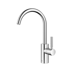 Dornbracht Meta miscelatore monocomando per lavabo senza scarico, sporgenza 167 mm, bocca girevole a 360, colorazione: Nero opaco - 33505661-33 en oferta