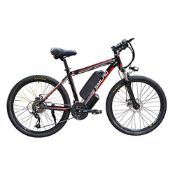 Hyuhome Biciclette elettriche per Gli Adulti, IP54 Impermeabile 500/1000W Lega di Alluminio-Bici della Bicicletta 48V / 13Ah agli ioni di Litio della  precio