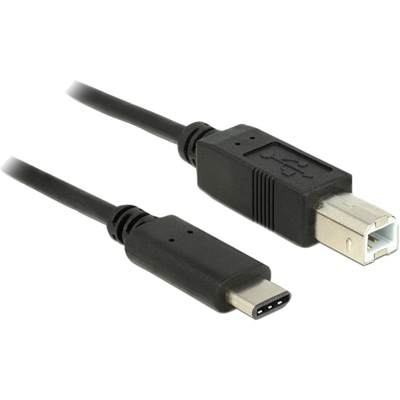 83601 cavo USB 1 m USB 2.0 USB C USB B Nero