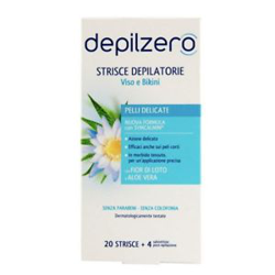 DEPILZERO STRISCE VISO-BIKINI 20 P en oferta