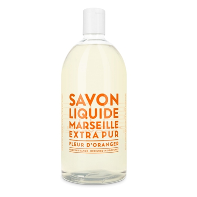 Sapone Liquido Di Marsiglia Fleur D&#39;Oranger Compagnie De Provence 1l