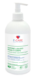 Sapone Liquido Mani e Corpo F-Care 500ml en oferta