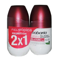 Babaria Deodorante Roll On Pelli Atopiche 50ml Set 2 Parti 2018 en oferta