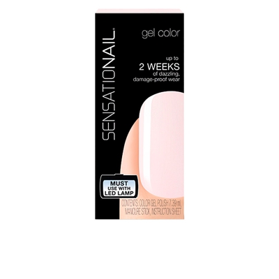 Sensationail Smalto Per Le Unghie Gel Color Babydoll Pink 7,39ml