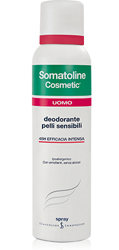 Somatoline Cosmetic Uomo Deodorante Spray Pelli Sensibili 150ml en oferta