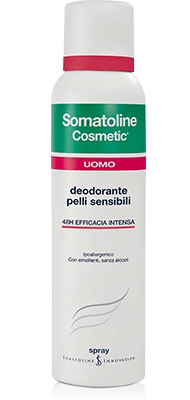 Somatoline Cosmetic Uomo Deodorante Spray Pelli Sensibili 150ml