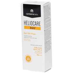 HELIOCARE 360° Gel Oil-Free SPF 50 características