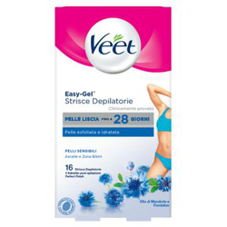 Strisce Depilatorie Ascelle E Bikini Veet 16 Pezzi en oferta