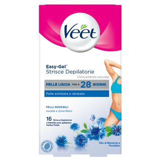 Strisce Depilatorie Ascelle E Bikini Veet 16 Pezzi