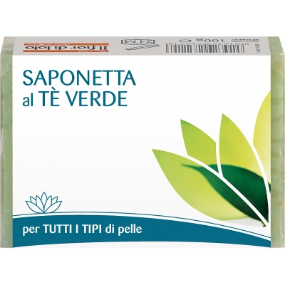 Fior Di Loto Saponetta Al Te Verde 100g