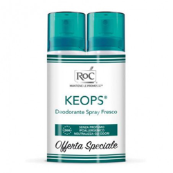 KEOPS Deodorante Spray Fresco RoC 2X100ml en oferta