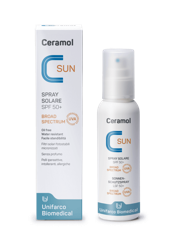 Unifarco Ceramol Sun Spray Solar Spf50 + Sin aceite 125ml en oferta