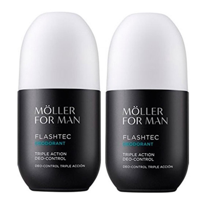 Anne Moller For Man Deodorante Roll-on 75ml Set 2 Parti