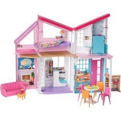 Casa di Malibu, Playset Richiudibile su Due Piani con Accessori, Giocattolo per Bambini 3+ Anni, FXG57, Gioco da costruzione características