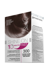 BIONIKE SHINE ON FAST TRATTAMENTO COLORANTE CAPELLI CASTANO SCURO 300 FLACONE 60 ML + TUBO 60 ML precio