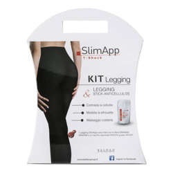 Baldan Group Kit T-Shock Slim Legging + Stick Anticellulite P-Up Misura L características