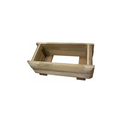 Portabalconiera in Legno Europeo impregnato in autoclve giardino balcone 58x25x17 cm EV en oferta