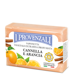 Saponetta Vegetale Cannella E Arancia I Provenzali 100g en oferta