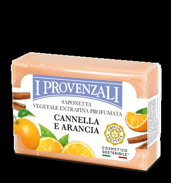 Saponetta Vegetale Cannella E Arancia I Provenzali 100g