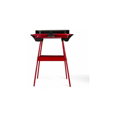 Be Nomad dom297r Barbecue elettrico su piedi rosso/nero