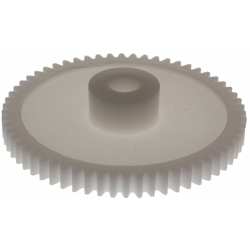 Ingranaggio cilindrico RS PRO, modulo 1, 60 denti, passo Ø 60mm, semigiunto Ø 18mm, foro Ø 8mm, in POM características