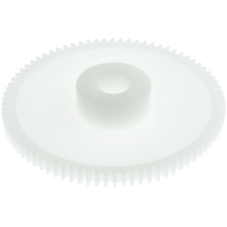 Ingranaggio cilindrico RS PRO, modulo 0.5, 80 denti, passo Ø 40mm, semigiunto Ø 14mm, foro Ø 6mm, in POM en oferta