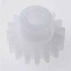 Ingranaggio cilindrico RS PRO, modulo 1, 16 denti, passo Ø 16mm, semigiunto Ø 10mm, foro Ø 5mm, in POM características