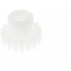 Ingranaggio cilindrico RS PRO, modulo 0.5, 18 denti, passo Ø 9mm, semigiunto Ø 6mm, foro Ø 3mm, in POM precio