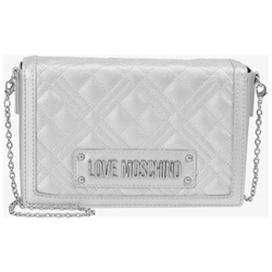 Borsa Donna Love Moschino Tracollina / Clutch In Ecopelle Trapuntata Silver Bs20mo44 características