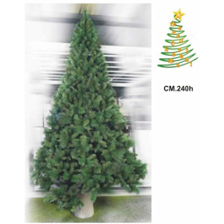 Albero Di Natale Cm.240 Claviere Con Pigne en oferta