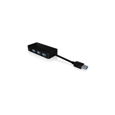 Icy Box IB-AC517 Adattatore USB 3.0 / Gigabit Ethernet / HUB USB 3.0