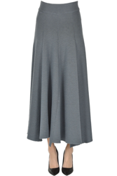 Wool knit skirt en oferta