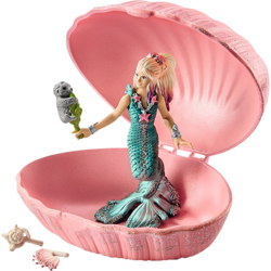 bayala Mermaid with baby seal in shell, Gioco figura características