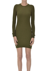 Ribbed knit dress en oferta