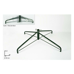 Base per Albero Richiudibile Dimensioni 66 cm colore Verde BASE ALBERO RICHIUDIBILE CM.66 VERDE | PZ precio