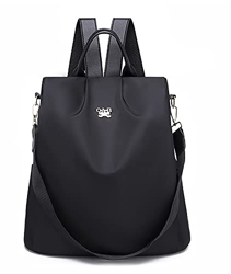 SPEEDEVE Donna Zaino Antifurto Impermeabile Casual Borsa a Tracolla,8864-Nero en oferta