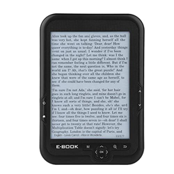 Jopwkuin Lettore di e-Book da 16 GB, Facile da afferrare con Una Mano Facile da trasportare 189 g di Peso Lettore di e-Book divertiti a Leggere Sempre precio