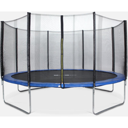 Trampolino 430 cm, colore: Blu, con rete di protezione - modello: VÃ©nus | Alta QualitÃ | Norme UE. - Blu en oferta